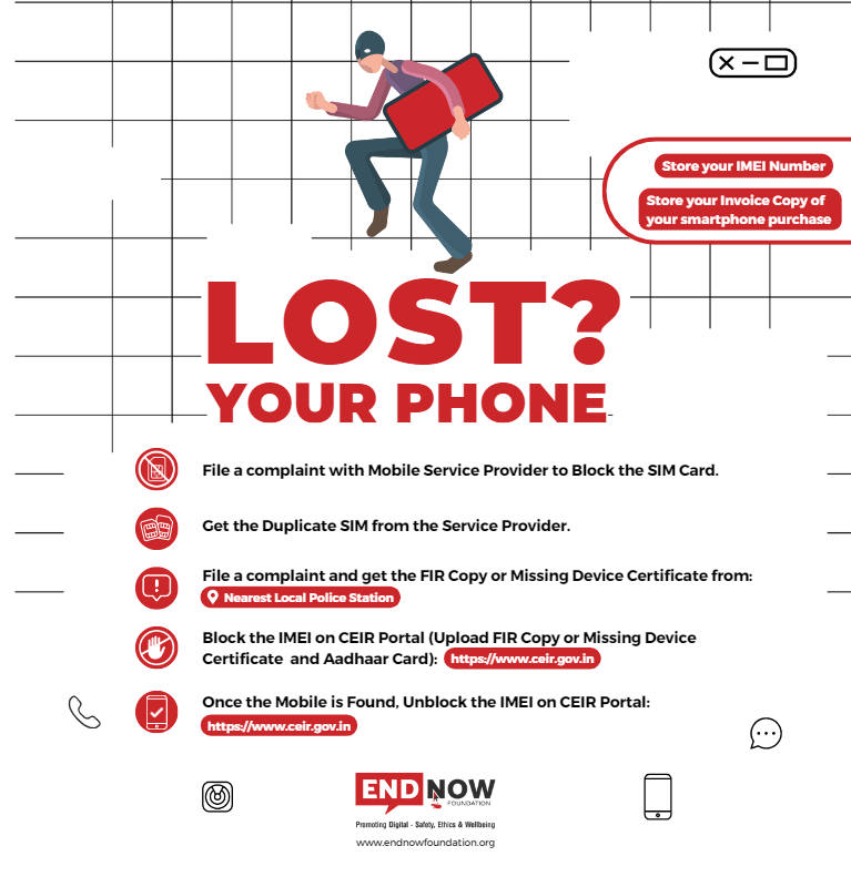 Lost Phone - Mobile View